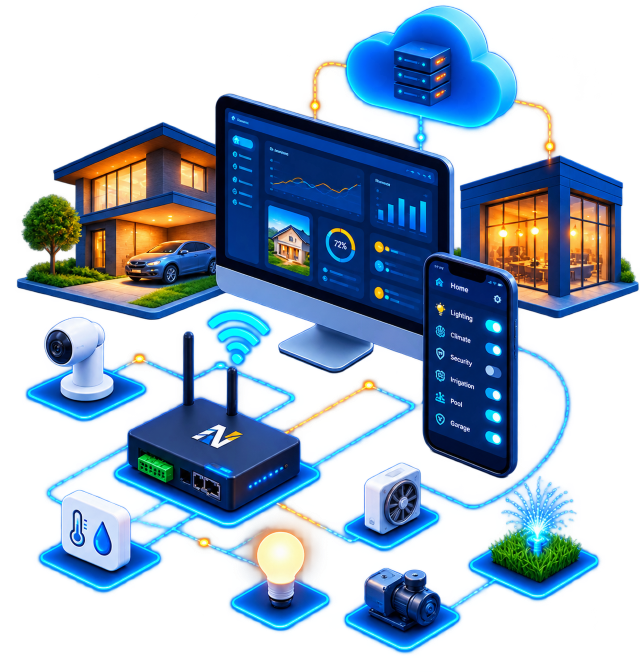 Soluções de automação e IoT da Innovathi